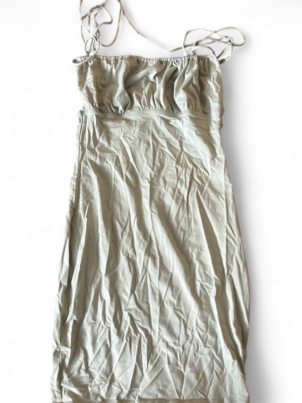 Sage Green Milkmaid Princess Polly Dress